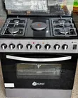 Nunix 60x80 Jiko la Kusimama la Gesi 4 + Umeme 1 na Oven ya Umeme - 2