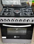Nunix 60x80 5-Burner Standing Cooker - 4 Gas + 1 Electric - 1