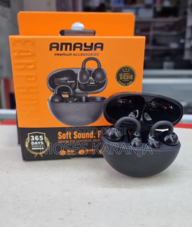 Amaya Earhook Wireless Bluetooth Earphones - 1