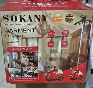 Sokany Standalone Garment Steamer Mpya 1.6L