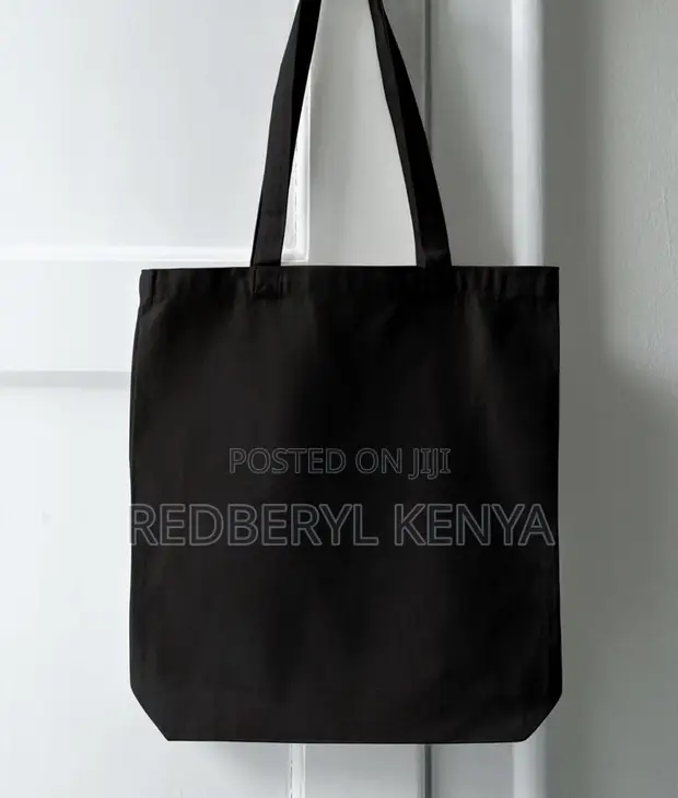 Tote Bags Zinazoweza Kubandikwa Jina - Nyeusi - 1