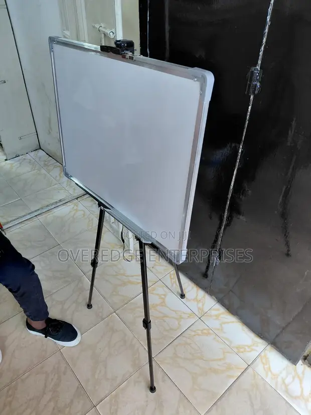 3ft x 2ft Whiteboard with Tripod Stand - 1