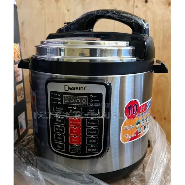 Dessini 6-Litre Electric Pressure Cooker with Digital Display - 1