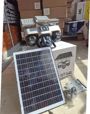 Kamera ya Usalama ya VTS30A WiFi Solar yenye Lensi 3 na PTZ