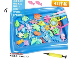 Educational Fishing Toy Set (41 Pcs)