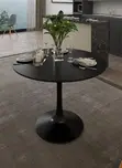 Circular MDF 4-Seater Table - 4