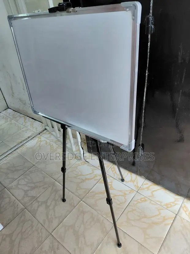 90cm x 60cm Whiteboard with Easel Stand - 1
