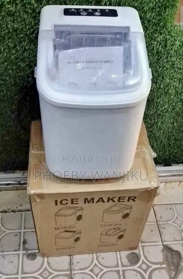 Brand New 12KG Automatic Ice Cube Maker Machine - 1