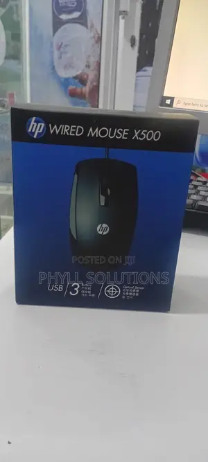 Genuine HP X500 Wired Mouse