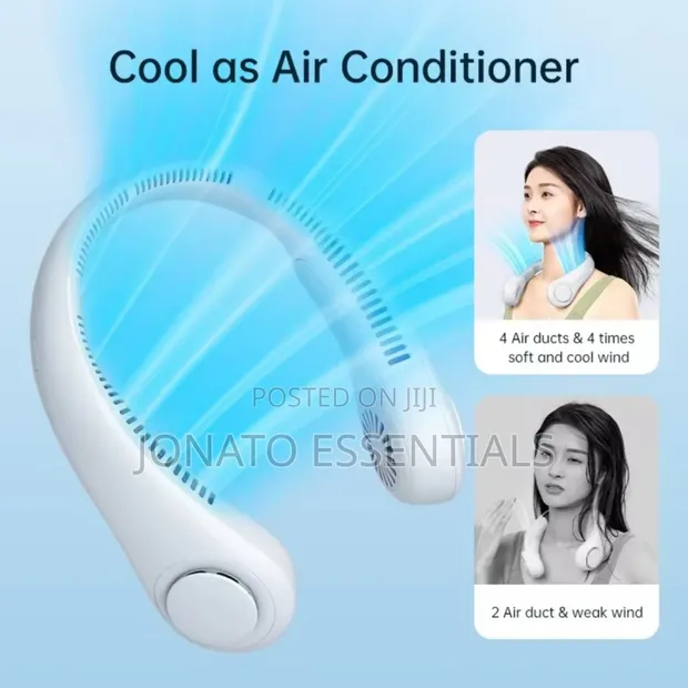 Portable Neck Fan Rechargeable Hands-Free - 1