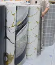 Foldable Marble Sheet for TV Backdrop - Smart Interior - 1