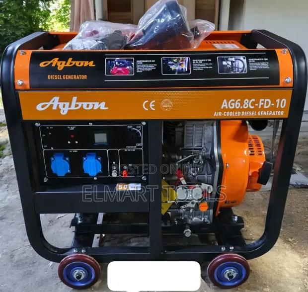 Agbon AG8.2C-FD-11 8KVA Air-Cooled Diesel Generator - 1