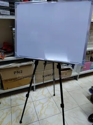 3ft x 2ft Dry Erase Whiteboard with Metallic Stand