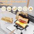Hot Sandwich Maker with Wooden Handles - 2