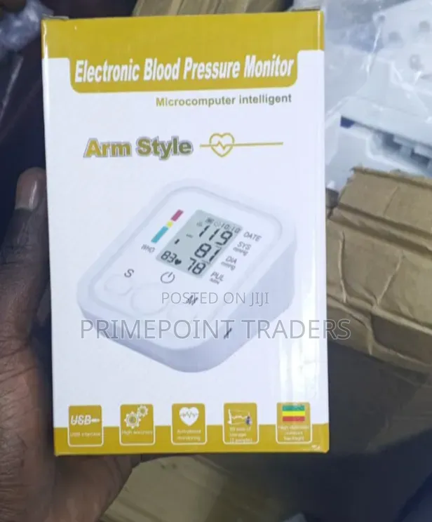 Portable Digital Blood Pressure Monitor - 1