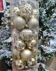 24 Pcs Bubbles za Krismasi (6cm) - 2