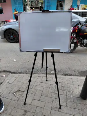 3x2ft Display Whiteboard with Metal Tripod Stand