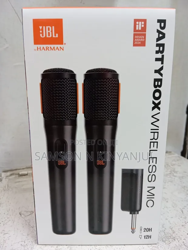 JBL PartyBox Wireless Microphone - 1