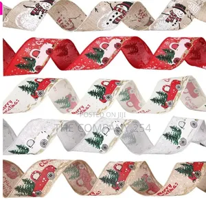 5M Christmas Themed Ribbon