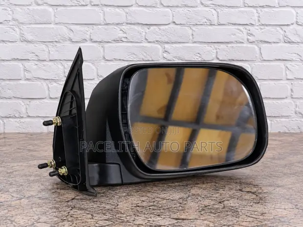 Side Mirror Toyota Hilux Vigo Manual Chrome / Black - 1