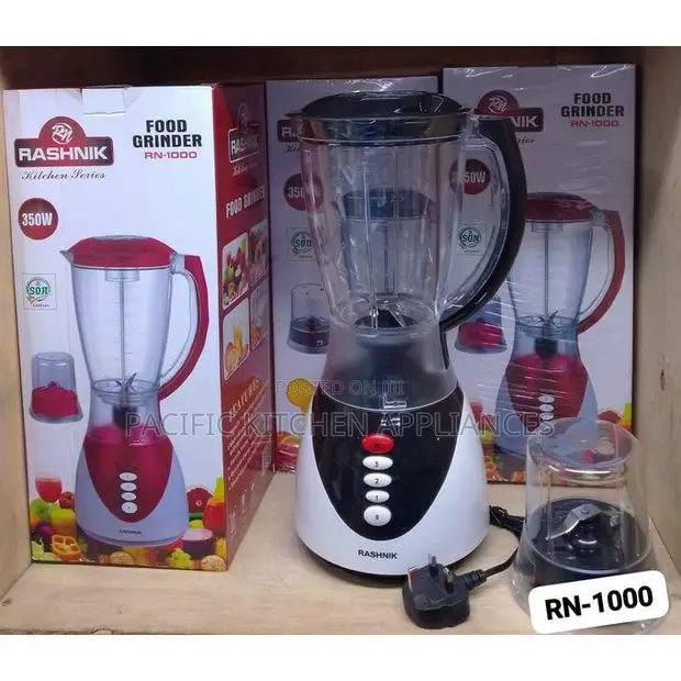 Rashnik RN-1000 Blender 2-in-1 Pamoja na Grinder - 1
