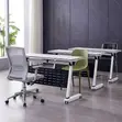 120cm x 60cm Foldable Movable Training Table - 5