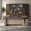 Ofisi ya Executive ya L-Shape - 1.6m - 1