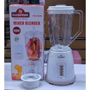 Rashnik RN-1038 450W 2-in-1 Mixer Blender - White