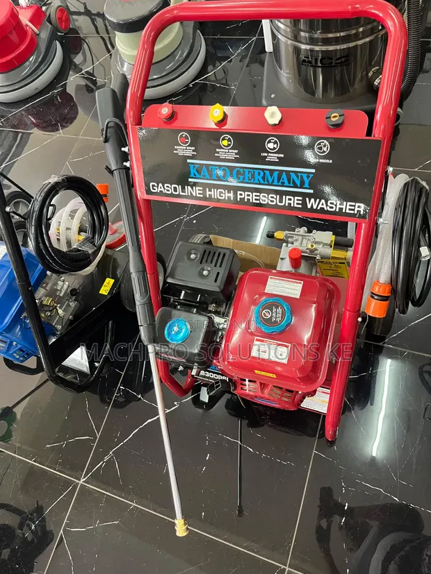 Kato Germany Gasoline High Pressure Washer - 3300 PSI - 1