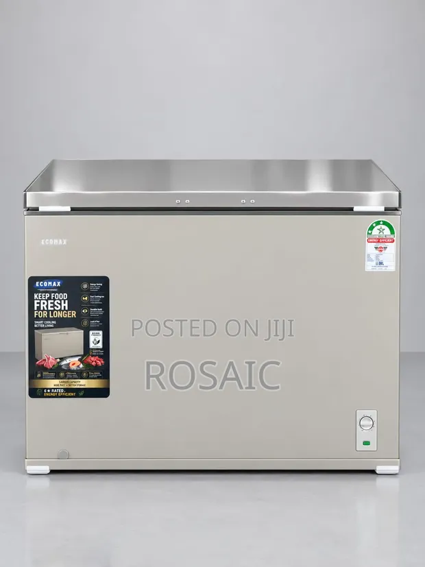 Ecomax 330 Litres Deep Freezer with Free Fridge Guard - 1