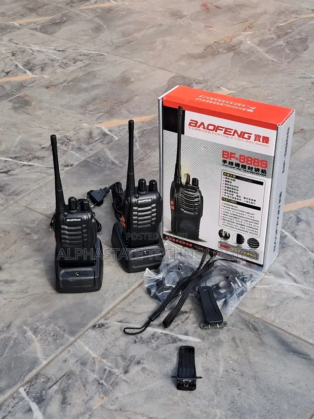 Baofeng BF-888S Two-Way Walkie Talkie Pair - 1