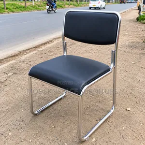 Office Waiting Chairs with Chrome Frame