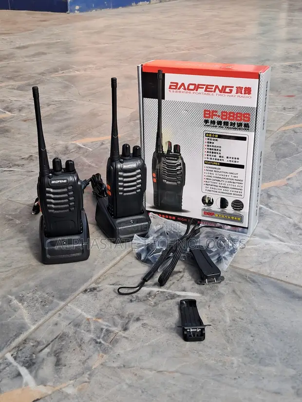 Baofeng BF-888S Business Walkie Talkie (3-5 Km Range) - Pair - 1
