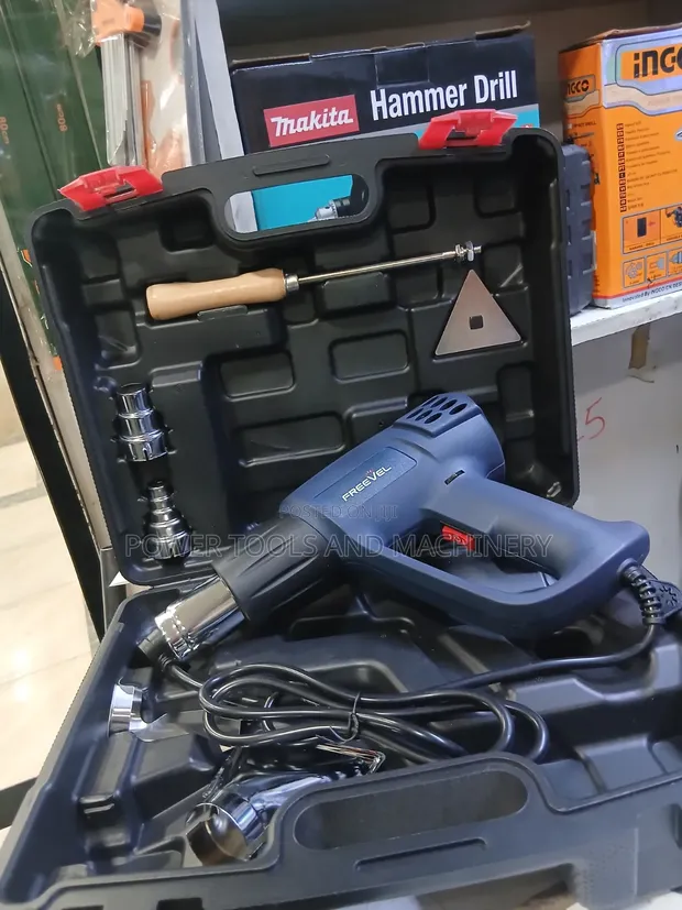 Freevel Heat Gun ya Biashara 2000W - 1