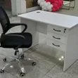 SK Kids Study Desk - White - 2