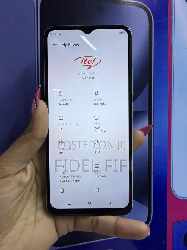 Itel A70 128GB Bluu - 1