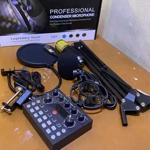 Kifaa cha BM800 Microphone na V8S Sound Card