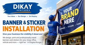 Banner and Sticker Printing & Installation