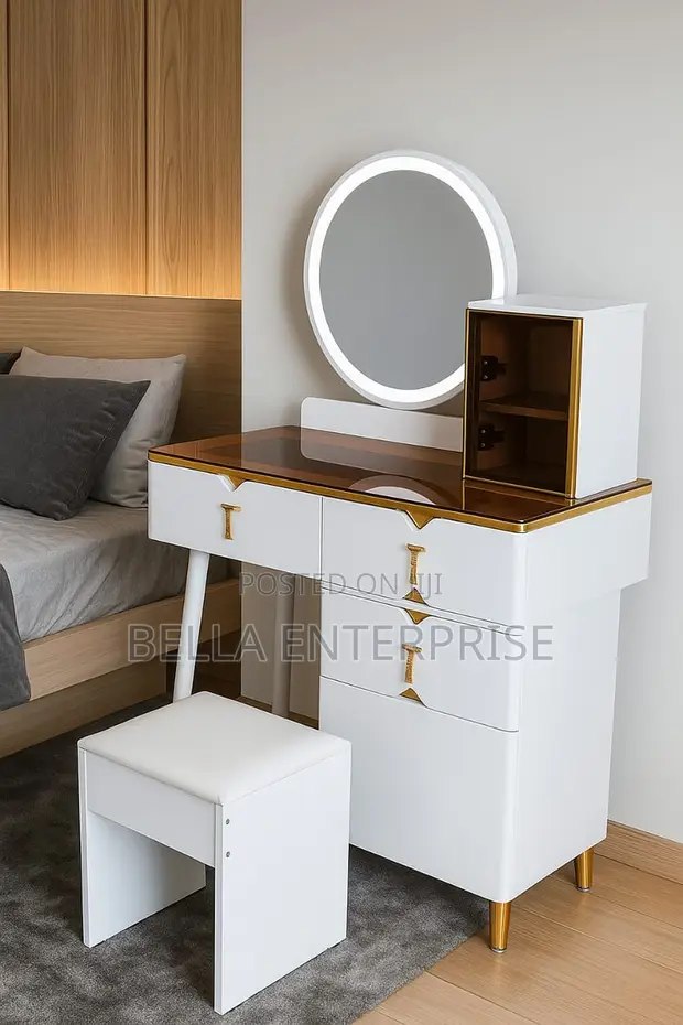 Discounted Dressing Table with LED Light - 1