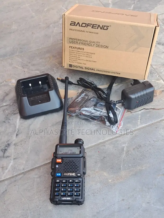 Baofeng UV-5R Walkie Talkie - 1 PC | 5-8km Range - 1
