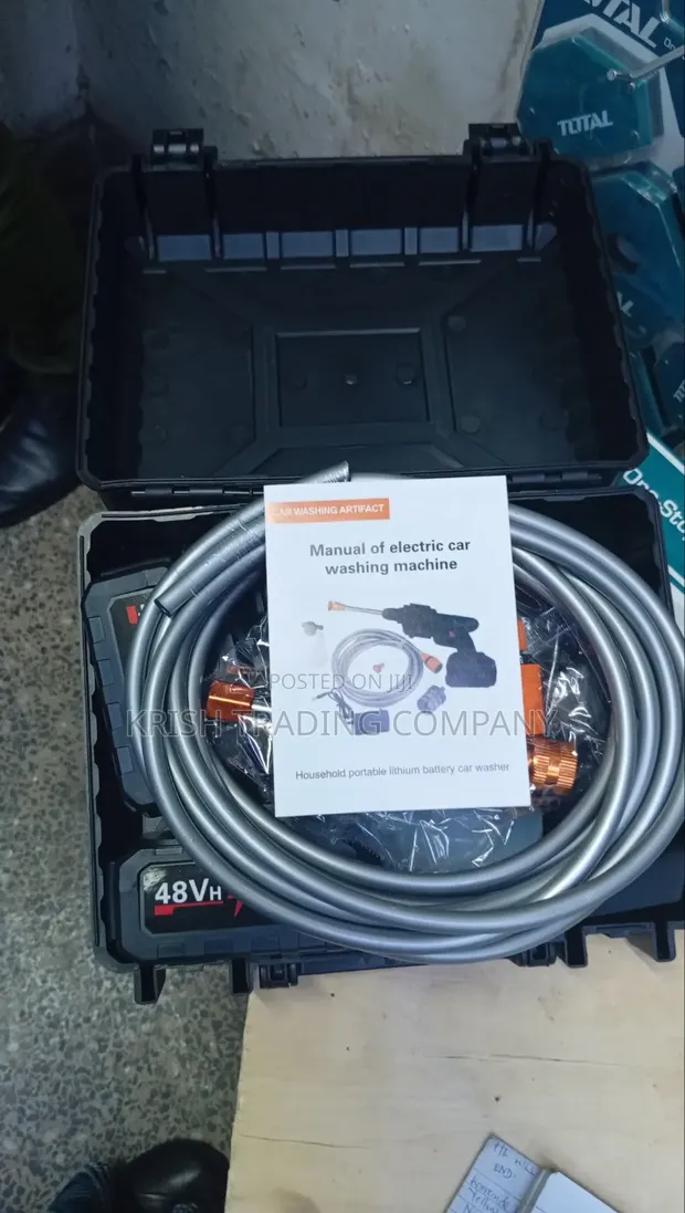 Cordless Portable High Pressure Car Washer - 1