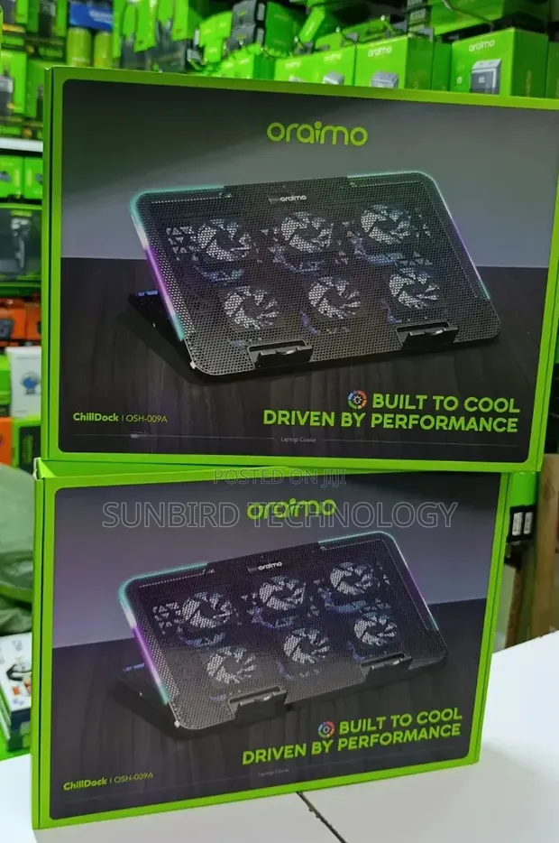 Oraimo Laptop Cooler Adjustable Phone Stand Osh-009a Chilldock - 1