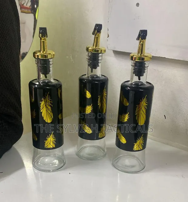 Oil and Vinegar Glass Dispenser - 1