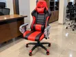 Red & Black Ergonomic Gaming Chair with Headrest - 3