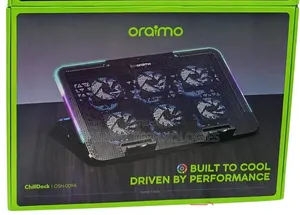 Oraimo Chilldock OSH-009A Kipozesha Laptop na Mashabiki 6 & RGB