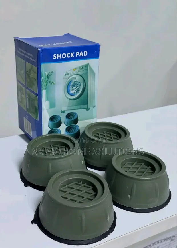 4pcs Universal Shock & Noise Cancelling Anti-Vibration Pads - 1