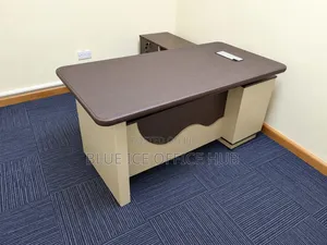 Modern Office Desk with Drawers - Executive Table