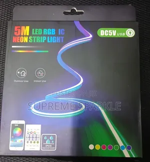 5m LED RGB Neon Strip Light DC5V USB Remote