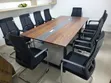 Modern 10 Seater Boardroom Conference Table & Chairs - 1