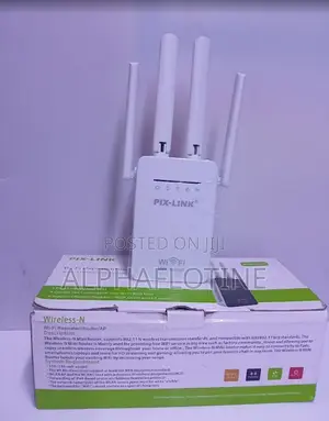 Pix Link Mini Repeater Wi-Fi Range Extender Dual LAN